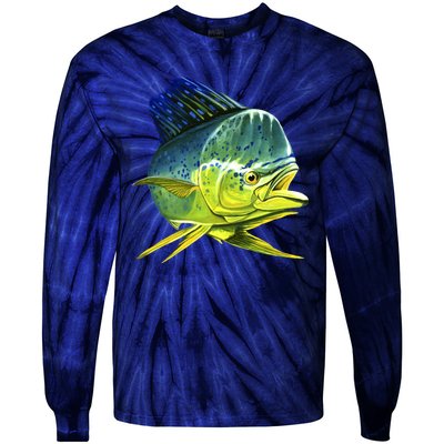 Wildlife - Mahi Mahi Tie-Dye Long Sleeve Shirt