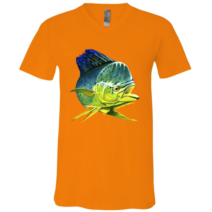 Wildlife - Mahi Mahi V-Neck T-Shirt