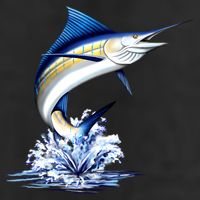 Wildlife - Marlin Adult Drive Performance Visor