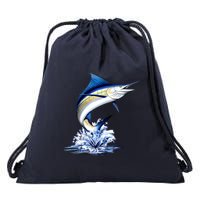 Wildlife - Marlin Drawstring Bag