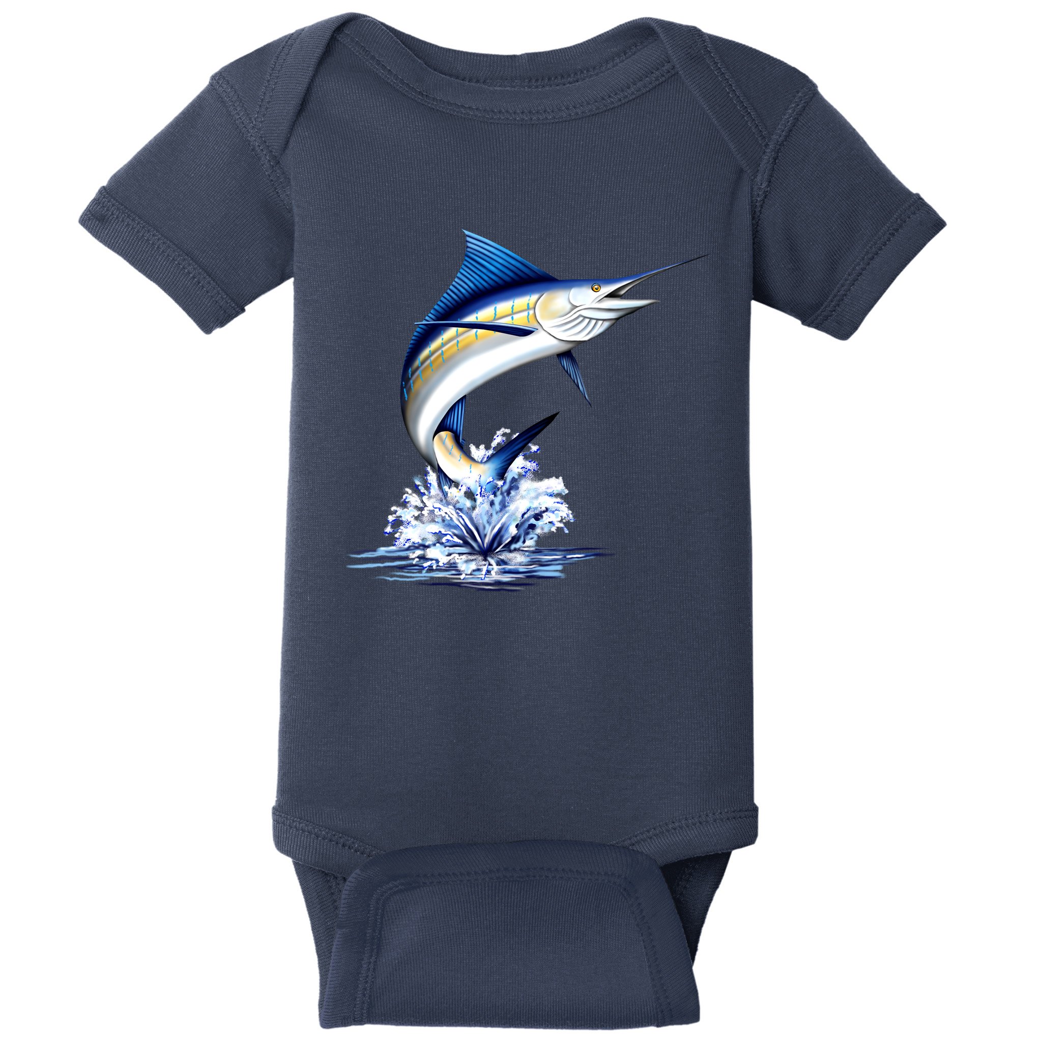 Wildlife - Marlin Baby Bodysuit