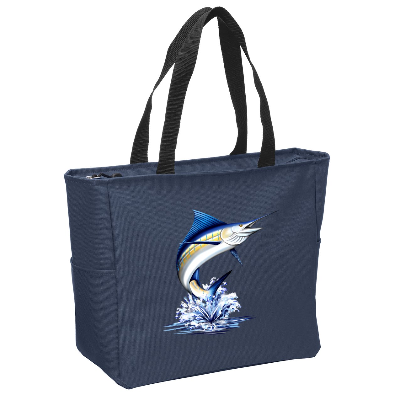 Wildlife - Marlin Zip Tote Bag