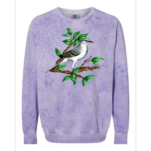 Wildlife - Mockingbird Posing Portrait Colorblast Crewneck Sweatshirt