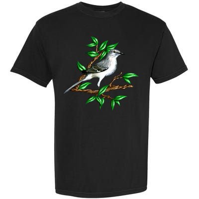 Wildlife - Mockingbird Posing Portrait Garment-Dyed Heavyweight T-Shirt
