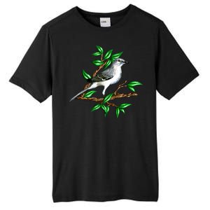 Wildlife - Mockingbird Posing Portrait Tall Fusion ChromaSoft Performance T-Shirt