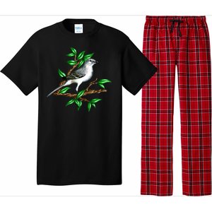 Wildlife - Mockingbird Posing Portrait Pajama Set