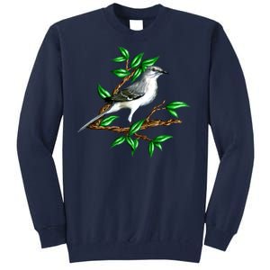 Wildlife - Mockingbird Posing Portrait Tall Sweatshirt