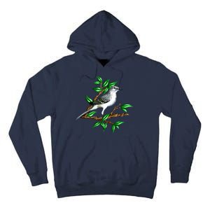 Wildlife - Mockingbird Posing Portrait Tall Hoodie