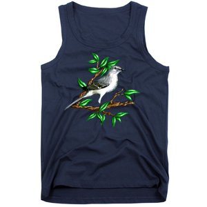 Wildlife - Mockingbird Posing Portrait Tank Top