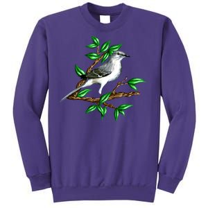 Wildlife - Mockingbird Posing Portrait Sweatshirt