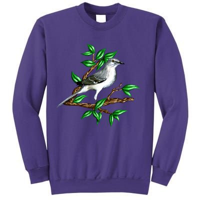 Wildlife - Mockingbird Posing Portrait Sweatshirt