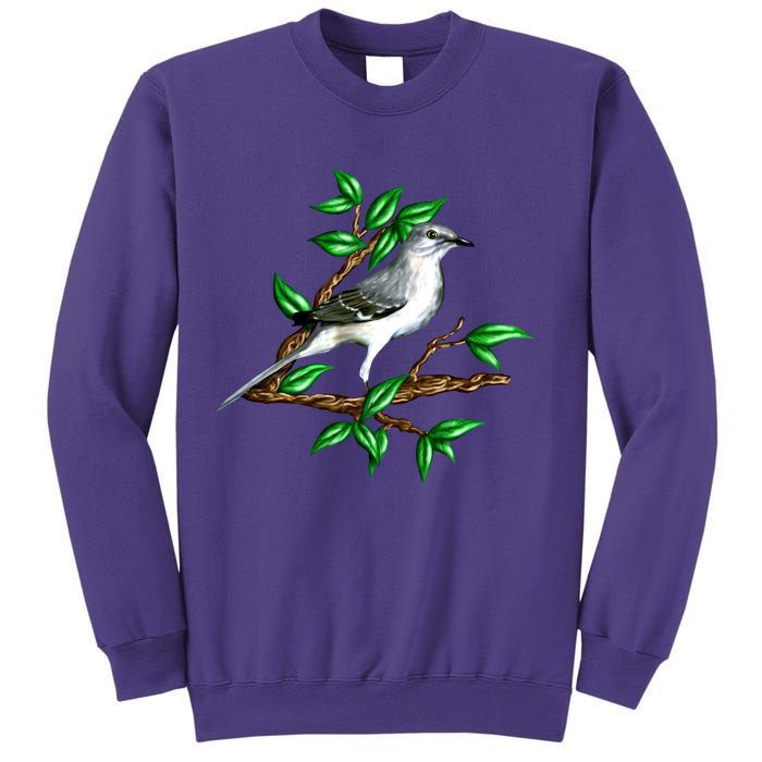 Wildlife - Mockingbird Posing Portrait Sweatshirt