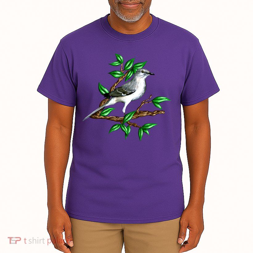 Wildlife - Mockingbird Posing Portrait Tall T-Shirt