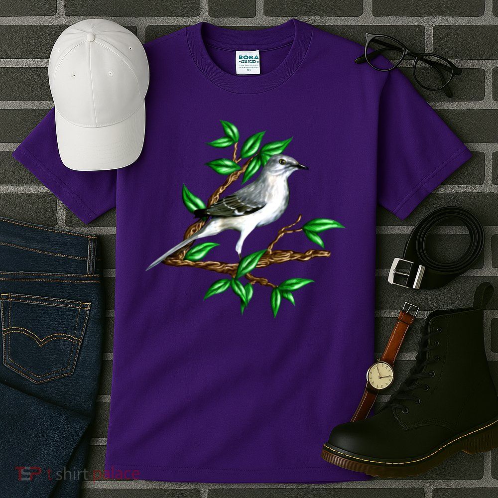 Wildlife - Mockingbird Posing Portrait Tall T-Shirt