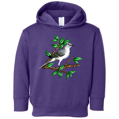 Wildlife - Mockingbird Posing Portrait Toddler Hoodie