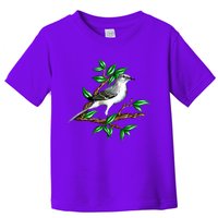 Wildlife - Mockingbird Posing Portrait Toddler T-Shirt