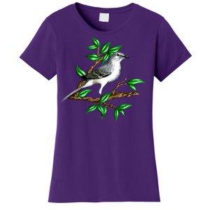 Wildlife - Mockingbird Posing Portrait Women's T-Shirt