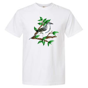 Wildlife - Mockingbird Posing Portrait Garment-Dyed Heavyweight T-Shirt