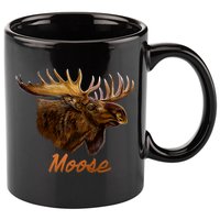 Wildlife - Moose Head Portrait 11oz C Handle Ceramic Mug