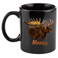 Wildlife - Moose Head Portrait 11oz C Handle Ceramic Mug