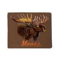 Wildlife - Moose Head Portrait Mousepad