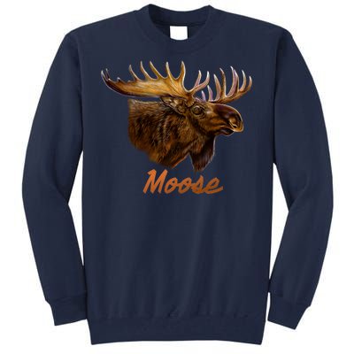 Wildlife - Moose Head Portrait Tall Sweatshirt