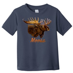 Wildlife - Moose Head Portrait Toddler T-Shirt