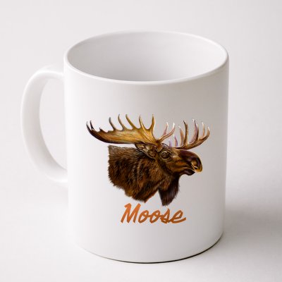 Wildlife - Moose Head Portrait Coffee Mug