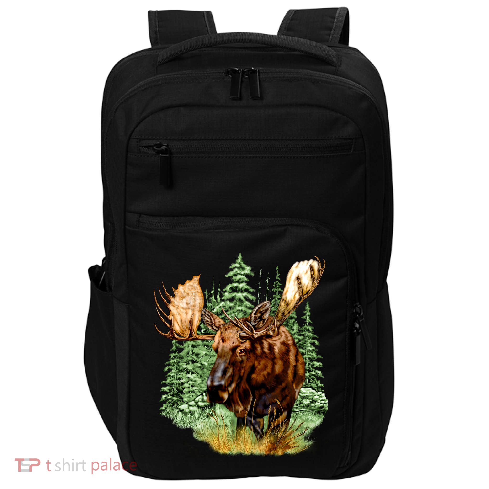 Wildlife - Moose Portrait Impact Tech Backpack