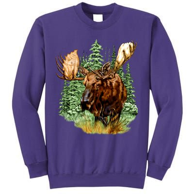 Wildlife - Moose Portrait Sweatshirt