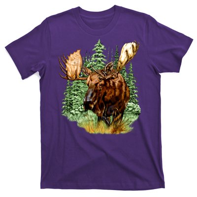 Wildlife - Moose Portrait T-Shirt