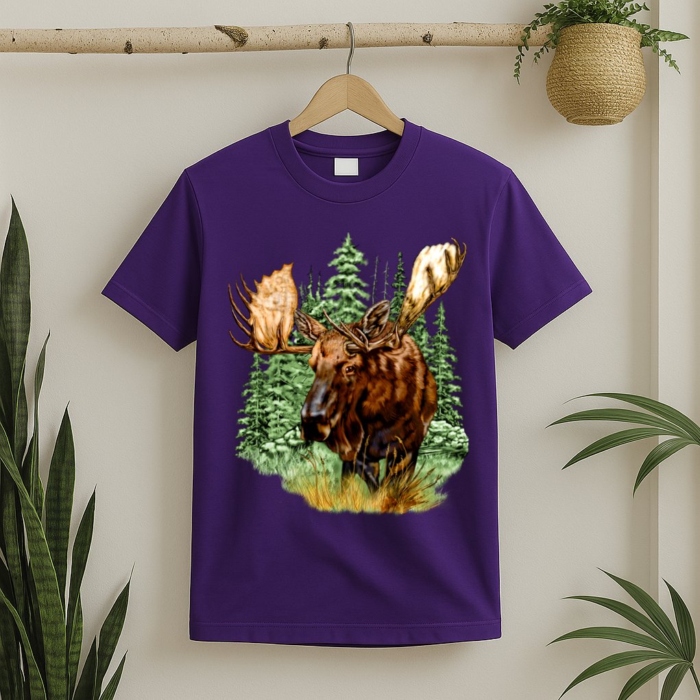 Wildlife - Moose Portrait T-Shirt