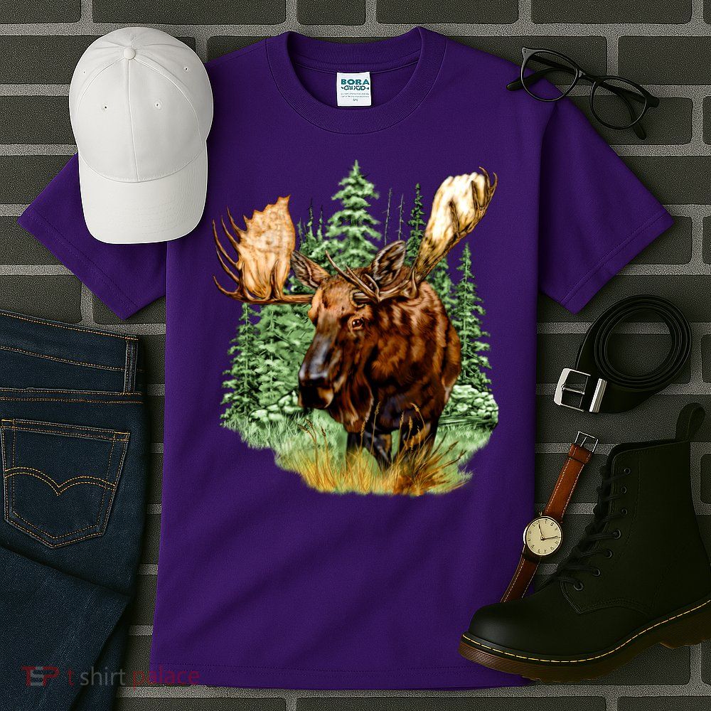 Wildlife - Moose Portrait Tall T-Shirt