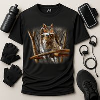 Wildlife - Owl Perched Cooling Performance Crew T-Shirt