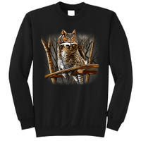 Wildlife - Owl Perched Sweatshirt