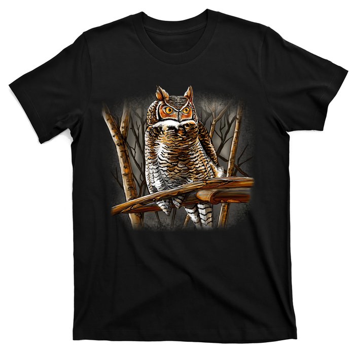 Wildlife - Owl Perched T-Shirt