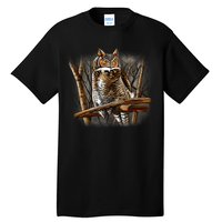 Wildlife - Owl Perched Tall T-Shirt