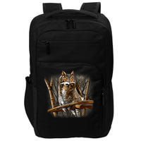 Wildlife - Owl Perched Impact Tech Backpack