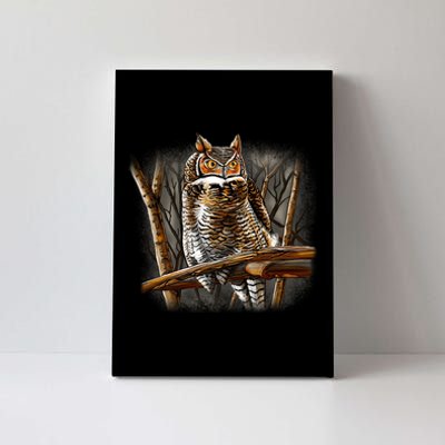 Wildlife - Owl Perched Canvas