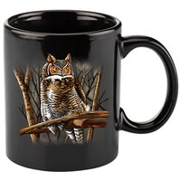 Wildlife - Owl Perched 11oz C Handle Ceramic Mug