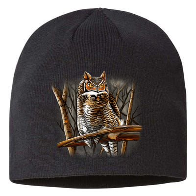 Wildlife - Owl Perched Sustainable Beanie