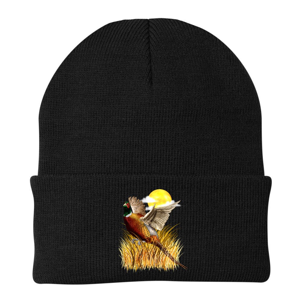 Wildlife - Pheasant Bird Portrait Beanie