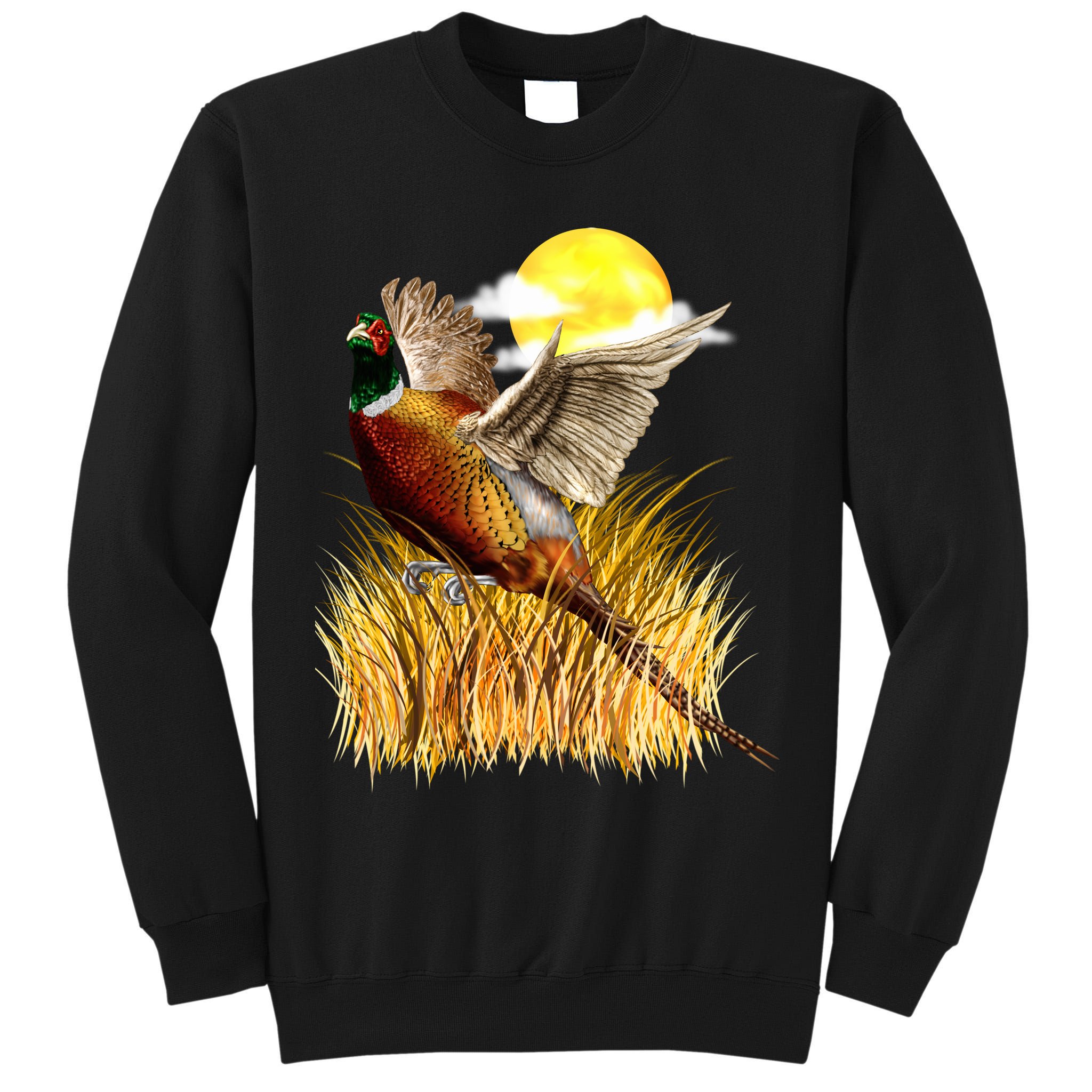 Wildlife - Pheasant Bird Portrait Tall Sweatshirt