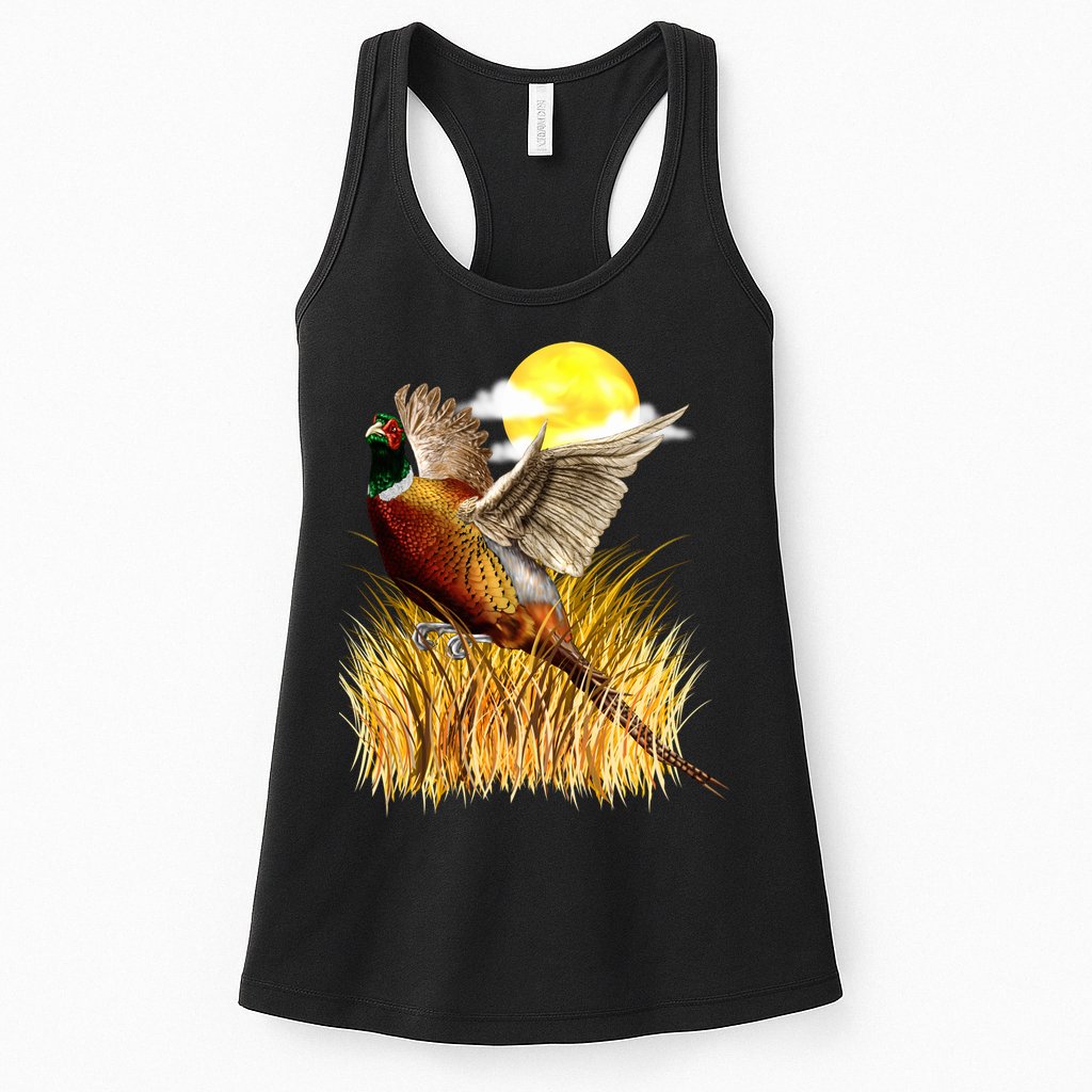 Wildlife - Pheasant Bird Portrait Womens Tank Top