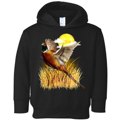 Wildlife - Pheasant Bird Portrait Toddler Hoodie