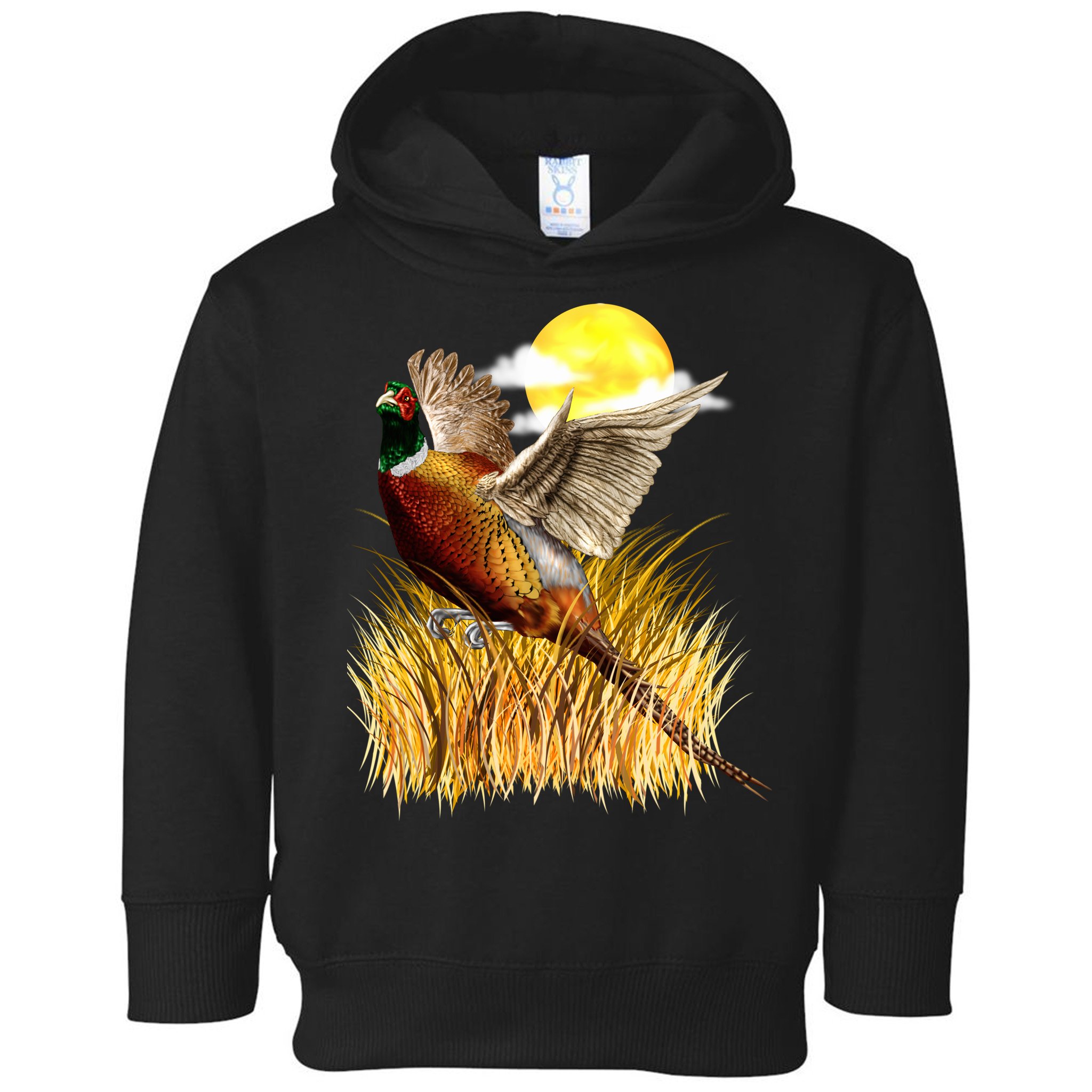 Wildlife - Pheasant Bird Portrait Toddler Hoodie