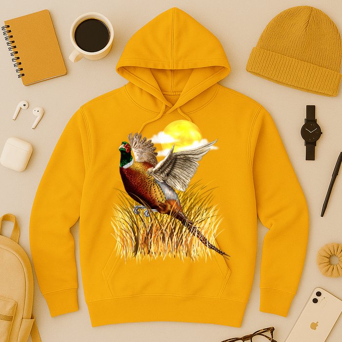 Wildlife - Pheasant Bird Portrait Hoodie