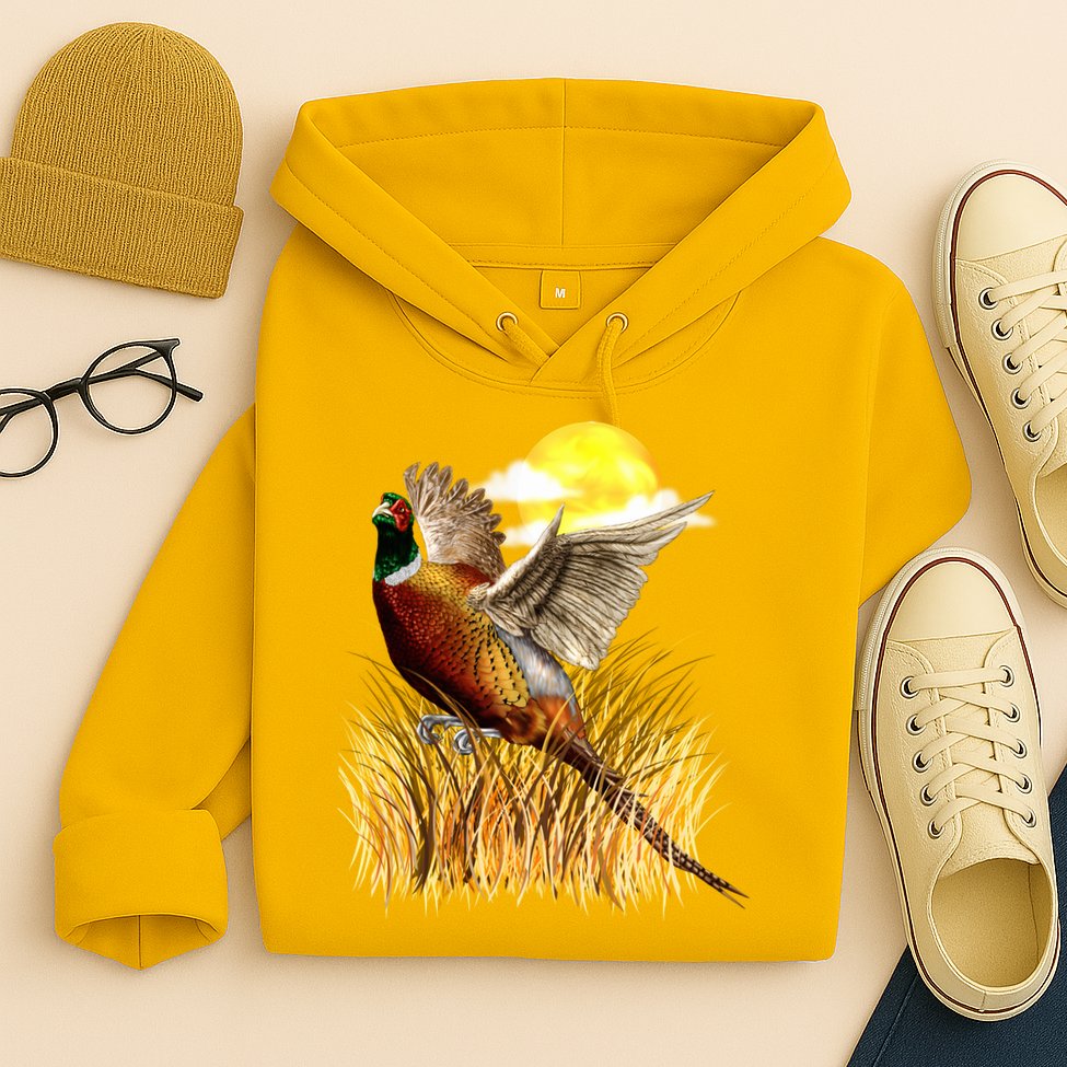 Wildlife - Pheasant Bird Portrait Hoodie