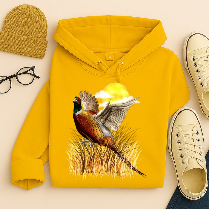 Wildlife - Pheasant Bird Portrait Hoodie