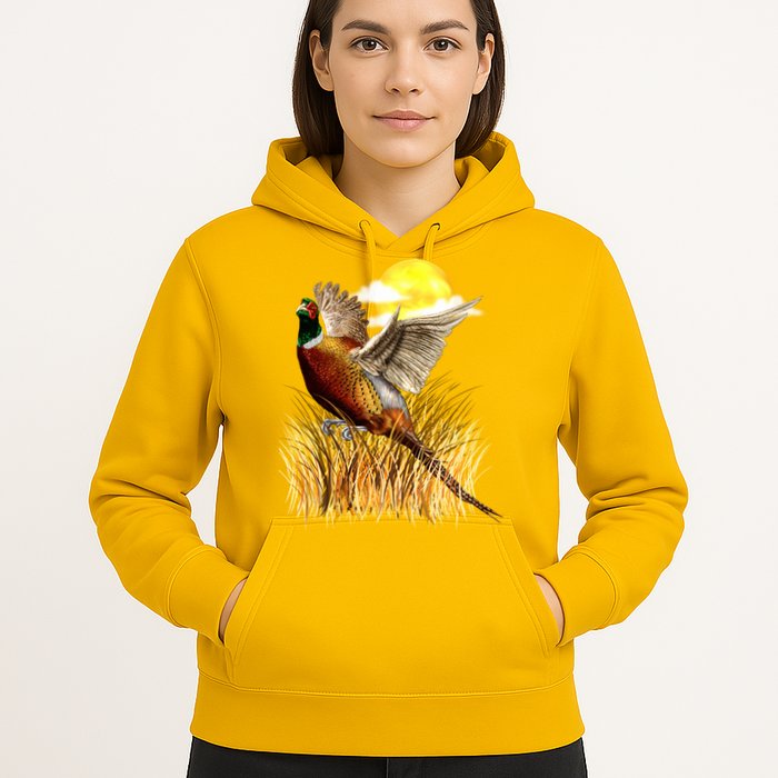 Wildlife - Pheasant Bird Portrait Hoodie